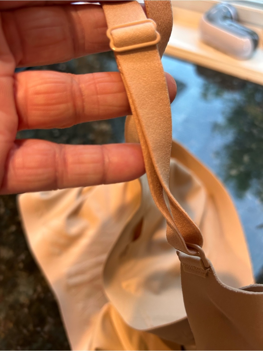 Honeylove Silhouette Wireless Bra. Size 1X. Adjustable. Comfort. Support. Tan - Picture 5 of 6